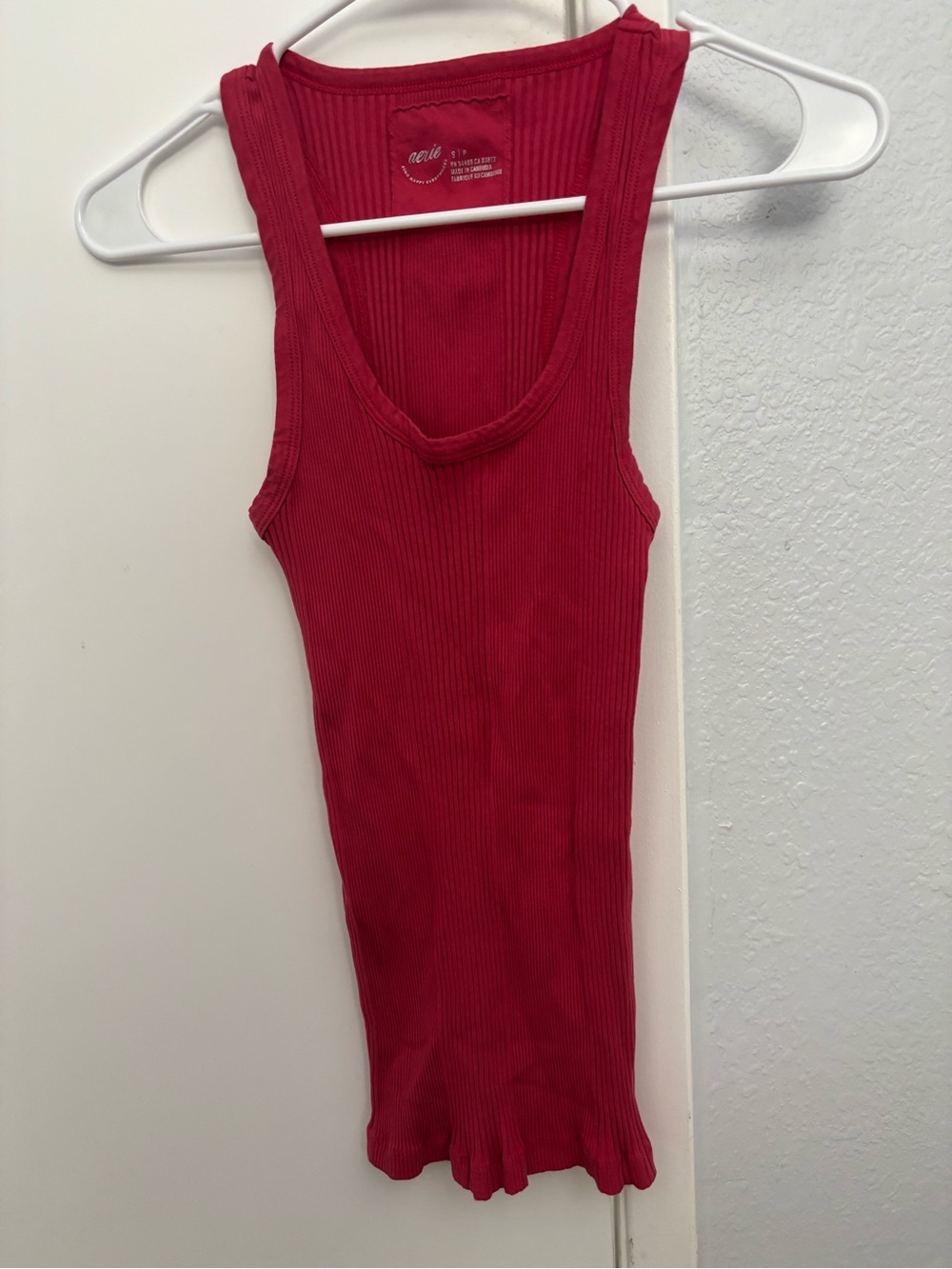 aerie Ribbed Tank
